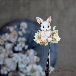 Набор тканевых высечек "Плюшевые малыши", 28 шт (ScrapMania)