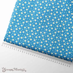 Отрез ткани 75х50 см "Ромашковое небо" (ScrapMania) Отрез ткани 75х50 см "Ромашковое небо" (ScrapMania)