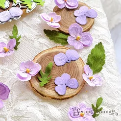 Нож "Анютины глазки", 1,4х3,5 см (ScrapMania)