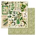 Набор бумаги 20х20 см "Заповедник", 12 листов (ScrapMania)