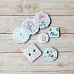 Набор цветного чипборда "Мечты невесты" (Scrapmania)