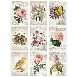 Скрап-карта А4 "Летнее настроение" (ScrapMania)