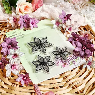 Штамп "Амариллис" (AgiArt)