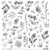 Бумага "Flowers. Картинки для вырезания" (CraftO'clock) Бумага "Flowers. Картинки для вырезания" (CraftO'clock)