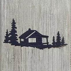 Нож "Домик в лесу", 5х9,5 см (ArtScrap) Нож "Домик в лесу", 5х9,5 см (ArtScrap)