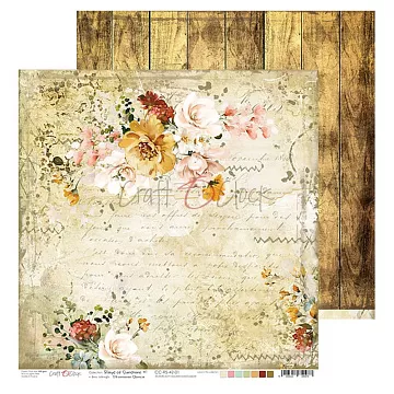 Бумага 30х30 см "Rays of Sunshine 01" (CraftO'clock)