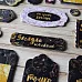 Набор цветного чипборда "Тайны вселенной" (ScrapMania)