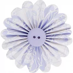 Набор бумажных украшений на клеевой основе "Кружево. Цветение сирени" (DoCrafts) Набор бумажных украшений на клеевой основе "Кружево. Цветение сирени" (DoCrafts)