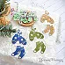 Нож "Варежки и носочки", 4х4,7 см (ScrapMania)