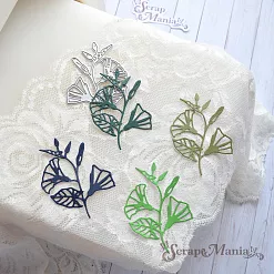 Нож "Вьюнок", 4,4х6,1 см (ScrapMania)