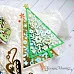 Нож "Елочка с подвесками", 5,8х9,4 см (ScrapMania)