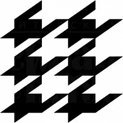 Фоновый штамп "Дюйм, куриная лапка крупная" (Скрапклуб) Фоновый штамп "Дюйм, куриная лапка крупная" (Скрапклуб)