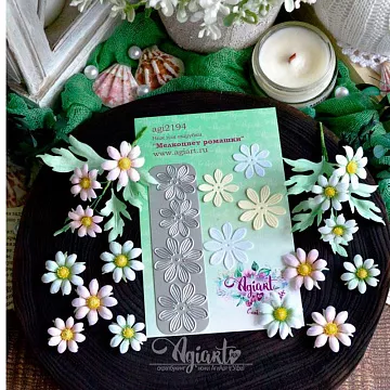 Нож "Мелкоцвет ромашки", 11х3,1 см (AgiArt)