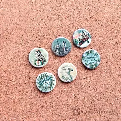 Набор фишек "Рождество у волшебников" (ScrapMania)