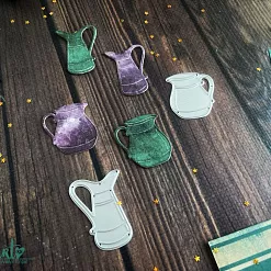 Нож "Кувшины", 3,8х3 см (AgiArt)