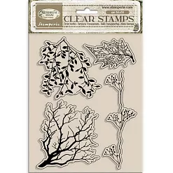 Набор штампов 14х18 см "Herbarium Silvae" (Stamperia) Набор штампов 14х18 см "Herbarium Silvae" (Stamperia)