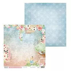 Бумага 30х30 см "Малышка Алиса. Лист 03" (Scrapodelie) Бумага 30х30 см "Малышка Алиса. Лист 03" (Scrapodelie)