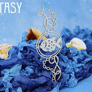 Украшение из чипборда "Пиранья Наттерера 1494" (Fantasy)