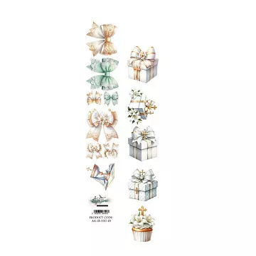 Бумага 6х30 см "In Believe. Для вырезания 01" (Alchemy of Art)