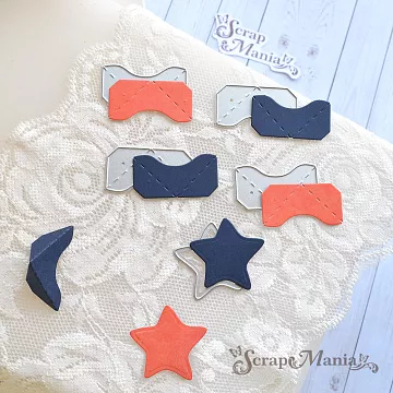 Нож "Уголки для фото. Простой", 7,5х7,5 см (ScrapMania)