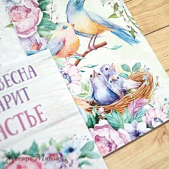 Набор карточек "Наше гнездышко" (ScrapMania)