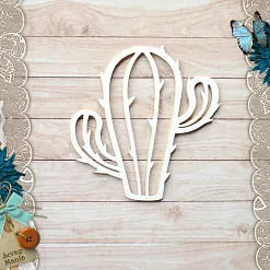 Чипборд "Ламы. Шейкер. Кактус маленький" (ScrapMania) Чипборд "Ламы. Шейкер. Кактус маленький" (ScrapMania)