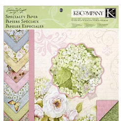 Набор бумаги 30х30 см "Floral", 36 листов (K&Company)