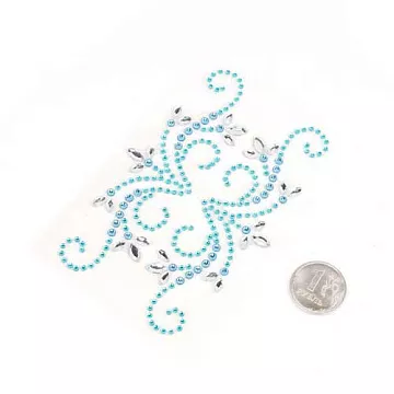 Наклейки из страз "Розы" (ScrapBerry's)