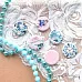 Набор фишек "Весенний этюд. Мы вместе" (ScrapMania)