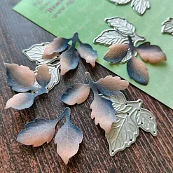 Нож "Нежные листочки", 3,8х4,1 см (AgiArt)