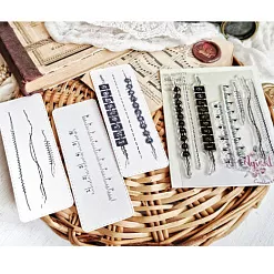 Штамп "Важные акценты №2", 11х1,3 см (AgiArt)