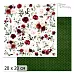 20х20 Бумага "Марсала. Дизайн 9" (ScrapMania) 20х20 Бумага "Марсала. Дизайн 9" (ScrapMania)