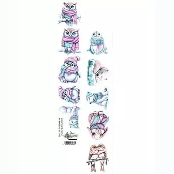 Бумага 6х30 см "Magic of the Northern Lights 02" (Alchemy of Art)