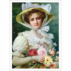 Тканевая карточка "Барышни. Мариса" (ScrapMania) Тканевая карточка "Барышни. Мариса" (ScrapMania)