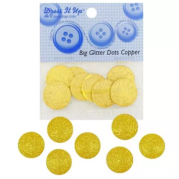 Набор акриловых украшений "Желтые" (Dress it up)