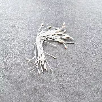 Набор тычинок "Жемчужные мини. Белые", 25 шт (Китай)