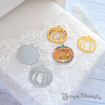 Нож "Усатый поваренок. Тыква" 3,5х3,5 см (ScrapMania)