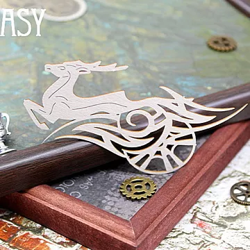 Украшение из чипборда "Газель гранта 1975" (Fantasy)