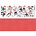 Лист с картинками 10х30 см "Хоккей. Основной состав" (ScrapMania)