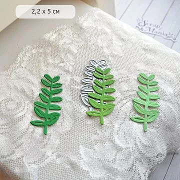 Нож "Дыхание лета. Веточка", 2,2х5 см (ScrapMania)