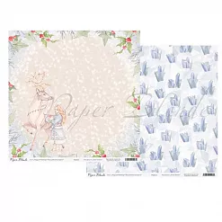 Бумага 30х30 см "Snow Queen. Волшебная встреча/Magical Meeting" (PaperBlonde) Бумага 30х30 см "Snow Queen. Волшебная встреча/Magical Meeting" (PaperBlonde)