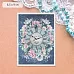 Тканевая карточка "Весенний этюд. Часы" (ScrapMania)