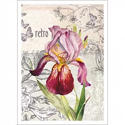 Тканевая карточка "Нежный винтаж. Чувственность" (ScrapMania) Тканевая карточка "Нежный винтаж. Чувственность" (ScrapMania)