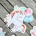 Набор высечек из бумаги "Розовые грезы",  36 шт (ScrapMania)