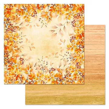 Бумага "Времена года: осень. Шорох листьев" (ScrapMania)