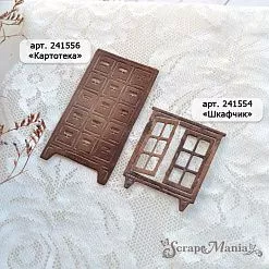 Нож "Шкафчик", 3,6х4 см (ScrapMania)