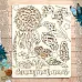 Чипборд "Танцы ветра", 12х15 см (ScrapMania)