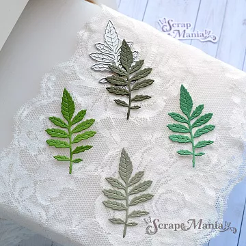 Нож "Лист бузины", 6,2х3,7 см (ScrapMania)