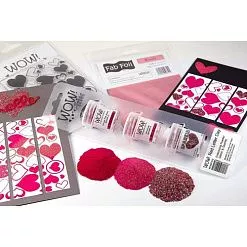 Пудра для эмбоссинга полупрозрачная "Розовый робин" (WOW)