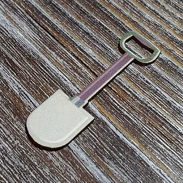 Украшение из цветного чипборда "Лопата походная" (Благолис)